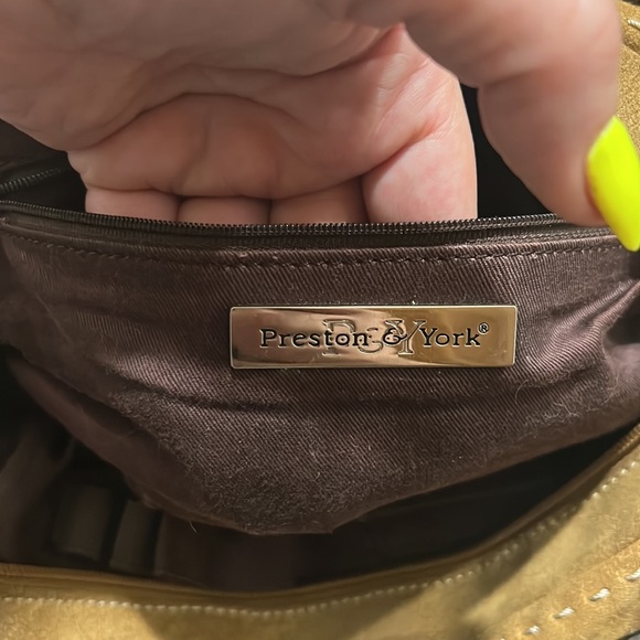 Preston & York suede purse, FUC - Picture 3 of 9